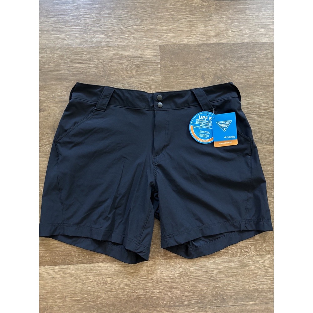 Columbia Coral‎ Point III Shorts 5" Women's Size 16  PFG Omni-Shade NEW